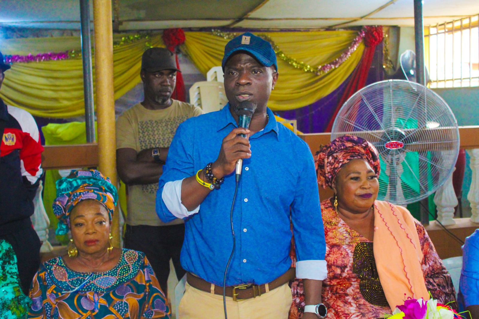 Segun Odunmbaku Embarks On Ward Tour P M Express