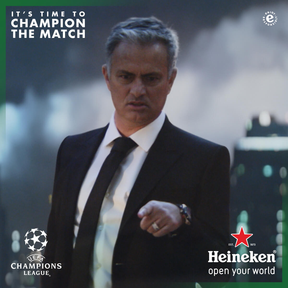 Jose Mourinho Stars In Heineken® New UEFA Champions League ...