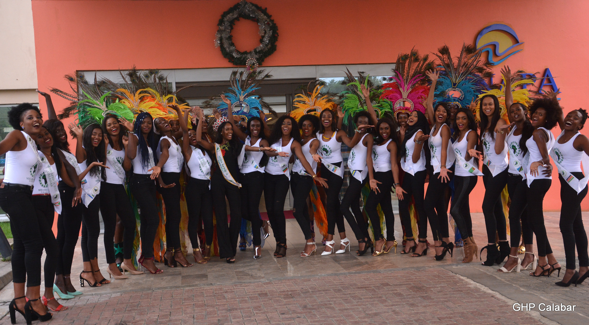 27 Queens Storm Calabar For 2nd Edition of Miss Africa Beauty Pageant ...