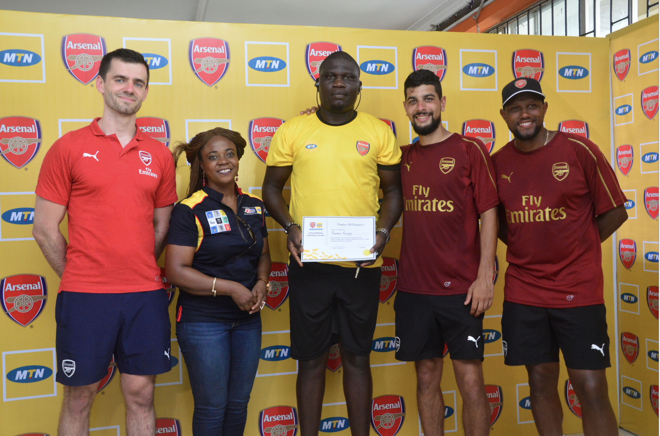 MTN Partners Arsenal To Promote Grassroots Football In Nigeria 