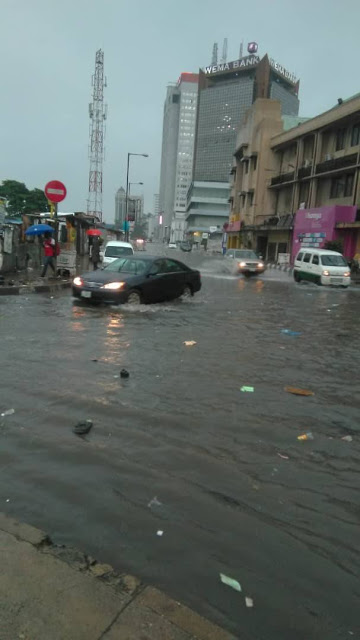 Flood Takes Over Lagos, NEMA Intensifies Efforts To Recover Girl Swept ...