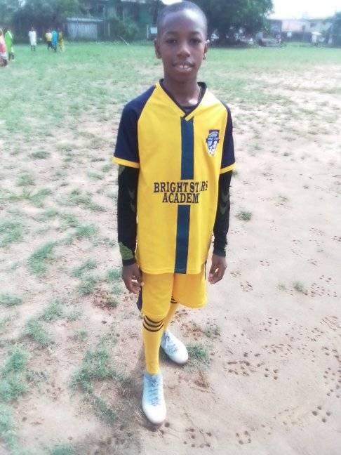 10-Year-Old Ezebube Vows To Repay Parents For Giving Him Life In Football