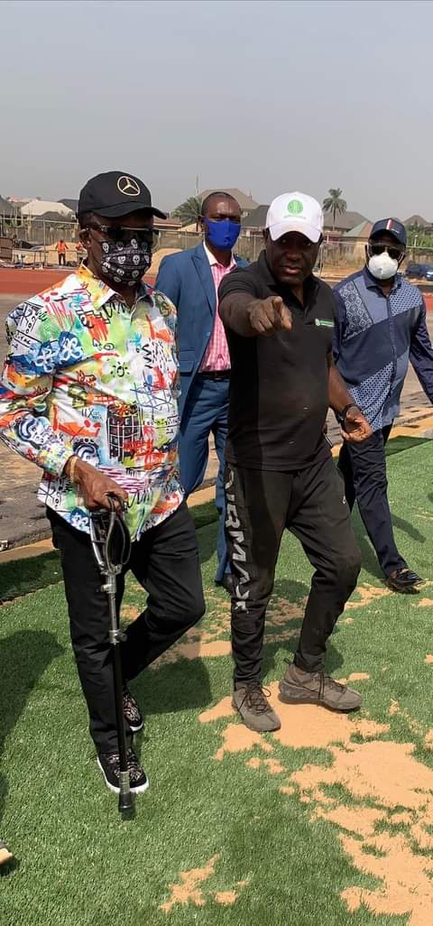 Ebi Egbe Gets New 5 Years Maintenance Deal For Akwa Stadium, Receives Applause From Gov Obiano