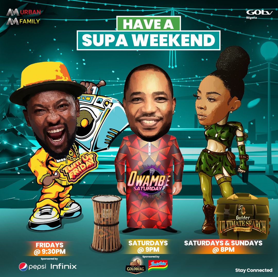 Take Your Pick! Stay Connected on GOtv to Enjoy Entertaining Programmes this Weekend