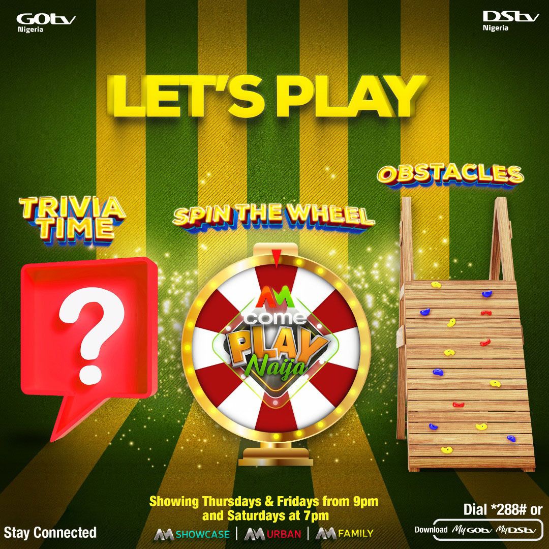 Come Play Naija Game Show Debuts On Africa Magic