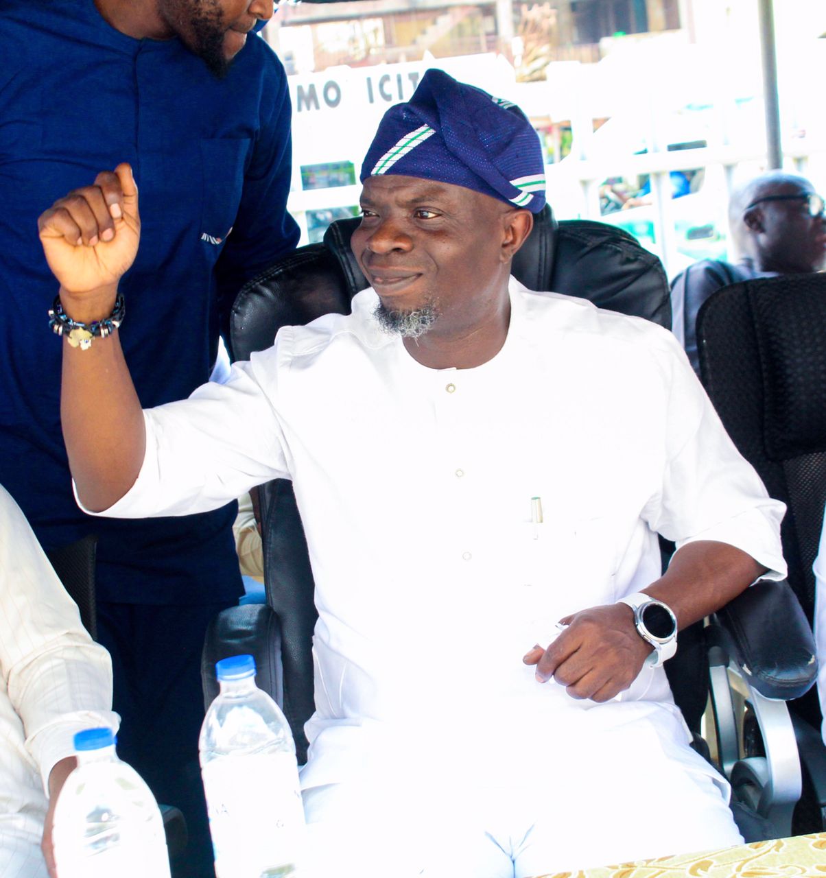 Hon Odunmbaku Launches Ogba Multipurpose Mall's Trade Fair P.M.EXPRESS
