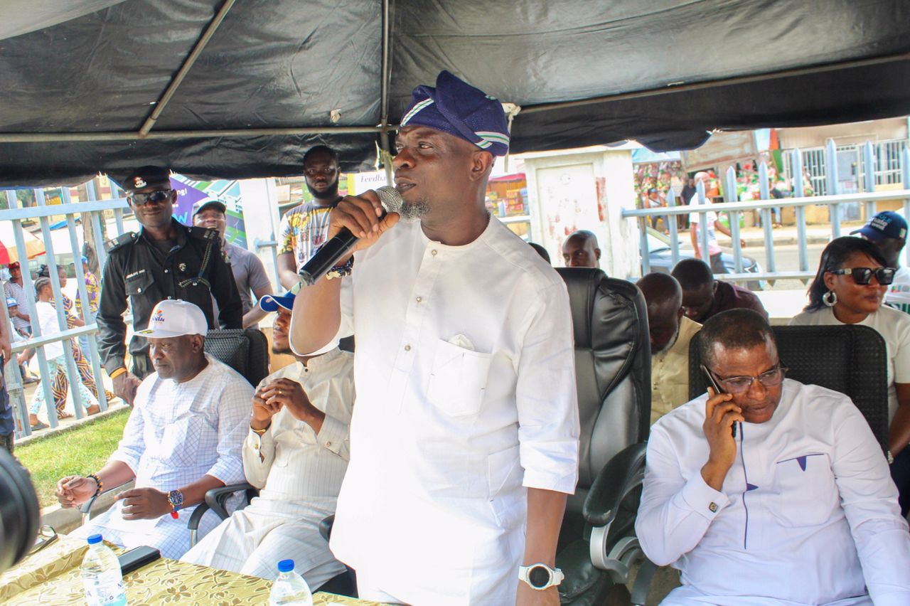 Hon Odunmbaku Launches Ogba Multipurpose Mall's Trade Fair P.M.EXPRESS