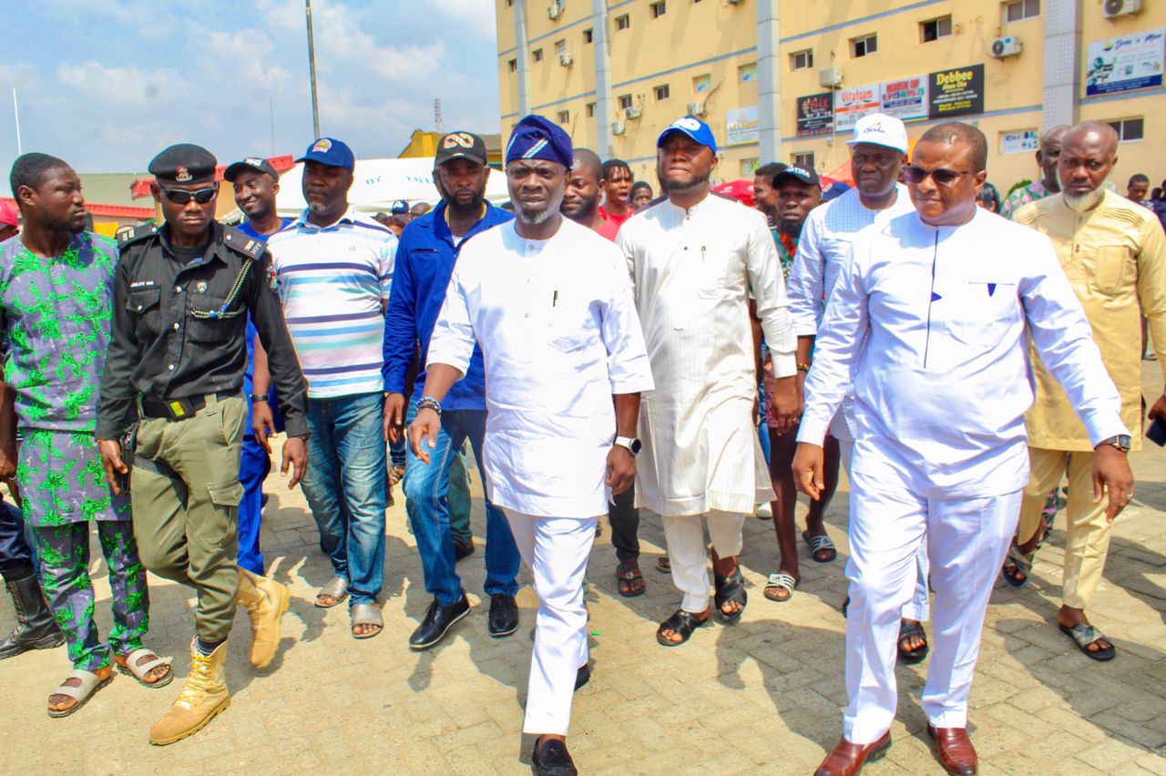 Hon Odunmbaku Launches Ogba Multipurpose Mall's Trade Fair P.M.EXPRESS