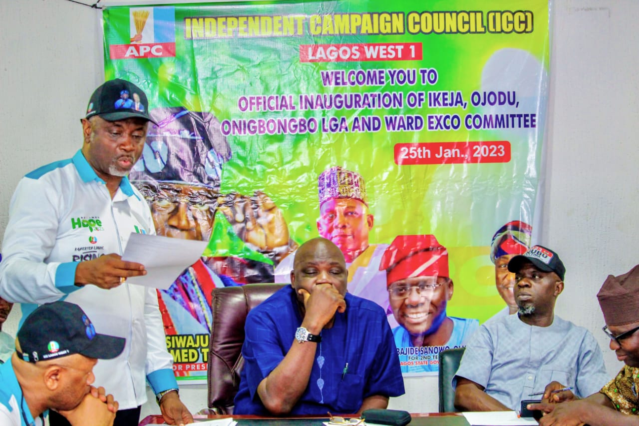 Segun Odunmbaku Attends Inauguration Of ICC Ikeja, Ojodu And Onigbongbo ...