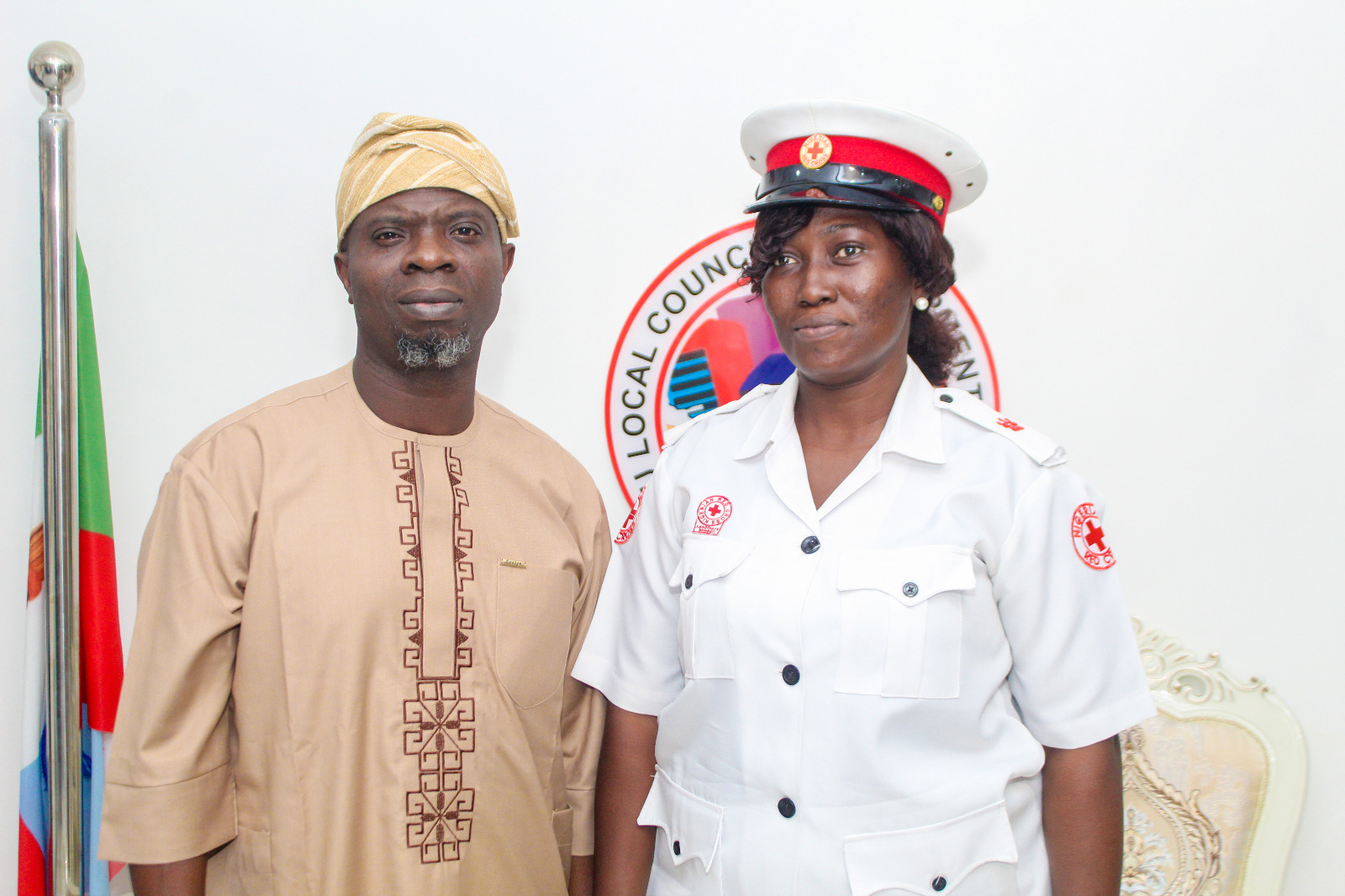 Hon Segun Odunmbaku Hosts Nigeria Red Cross P.M.EXPRESS