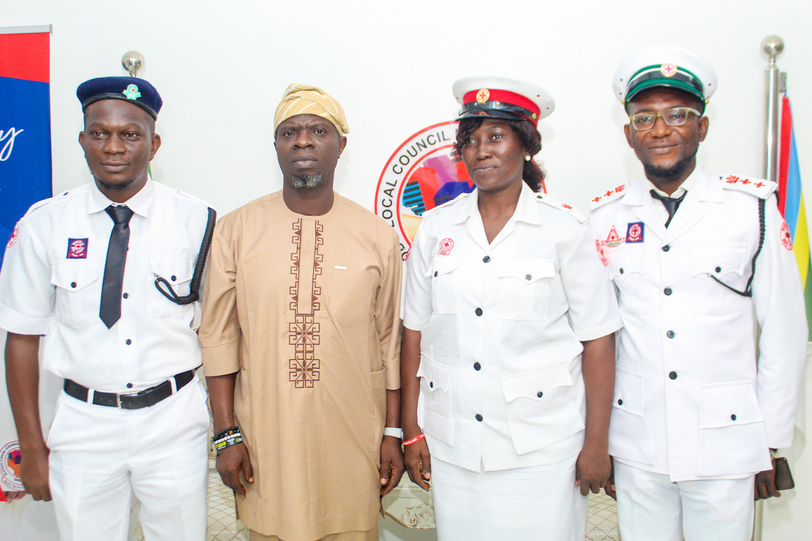 Hon Segun Odunmbaku Hosts Nigeria Red Cross P.M.EXPRESS