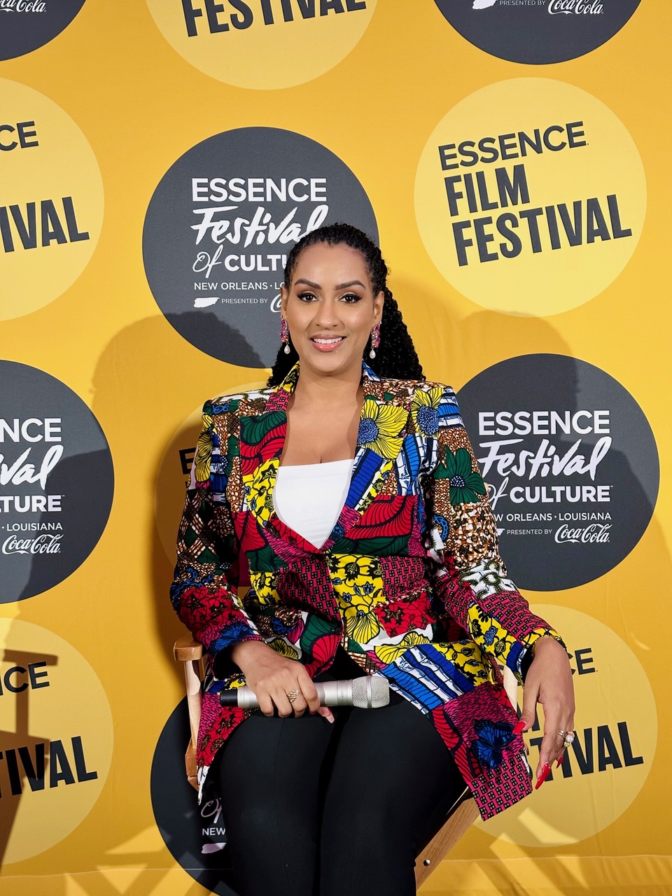 Juliet Ibrahim Shines As Panelist On "Clips & Conversations At Essence