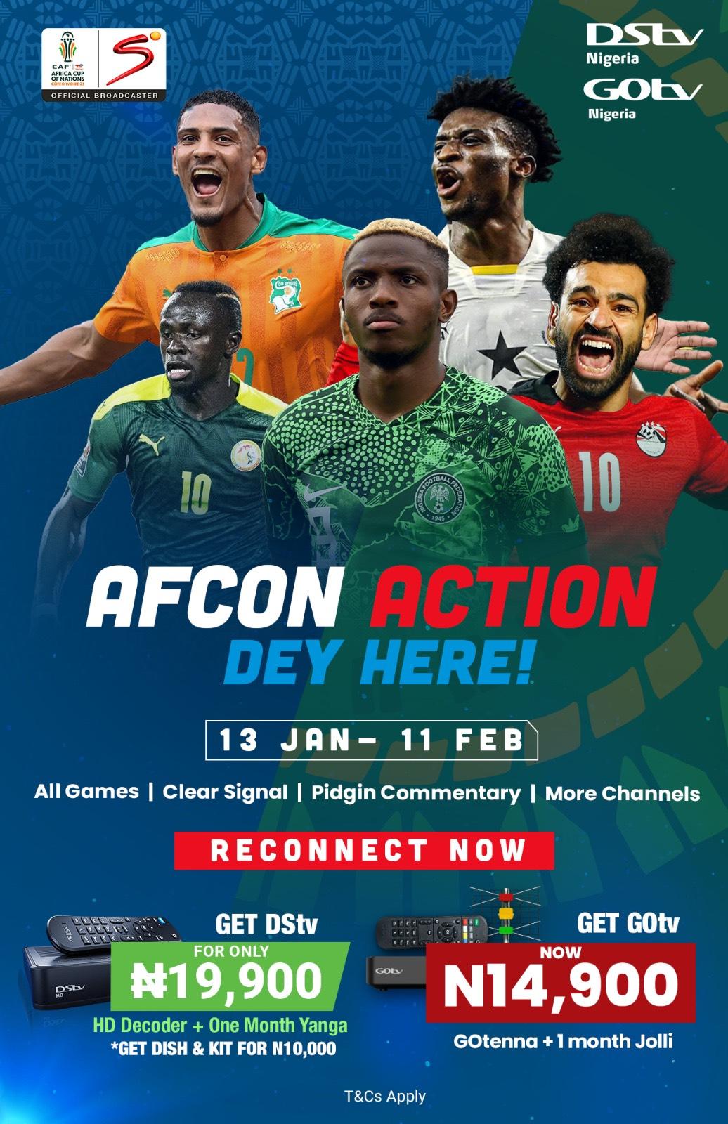 SuperSport Brings All Action From 2023 AFCON In Full HD Quality P.M
